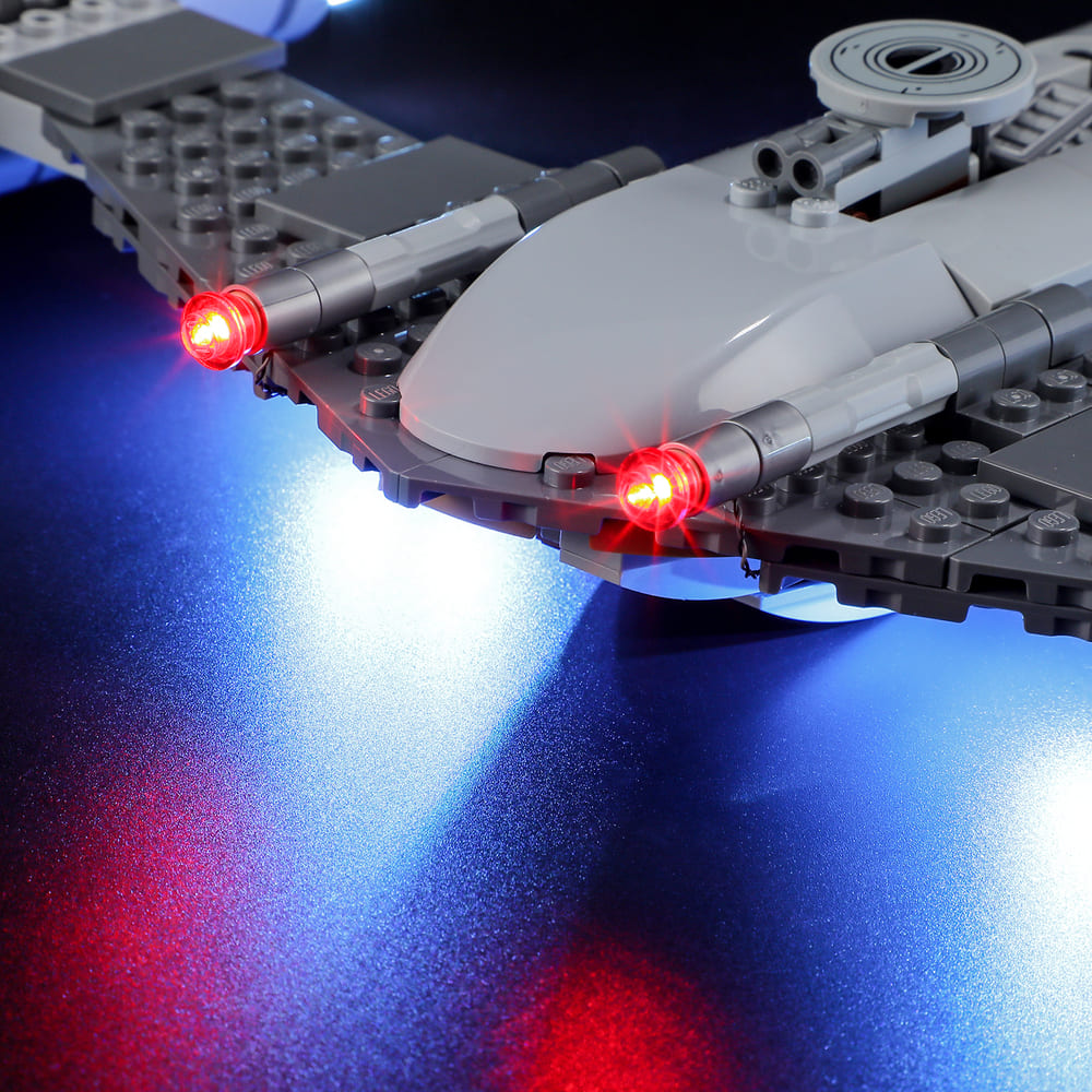 Light Kit for The Mandalorian's N-1 Starfighter 75325-Briksmax
