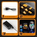 Light Kit For WALL-E and EVE