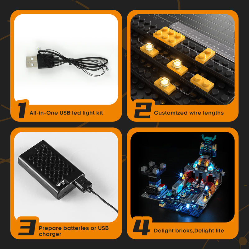 Light Kit For The Deep Dark Battle