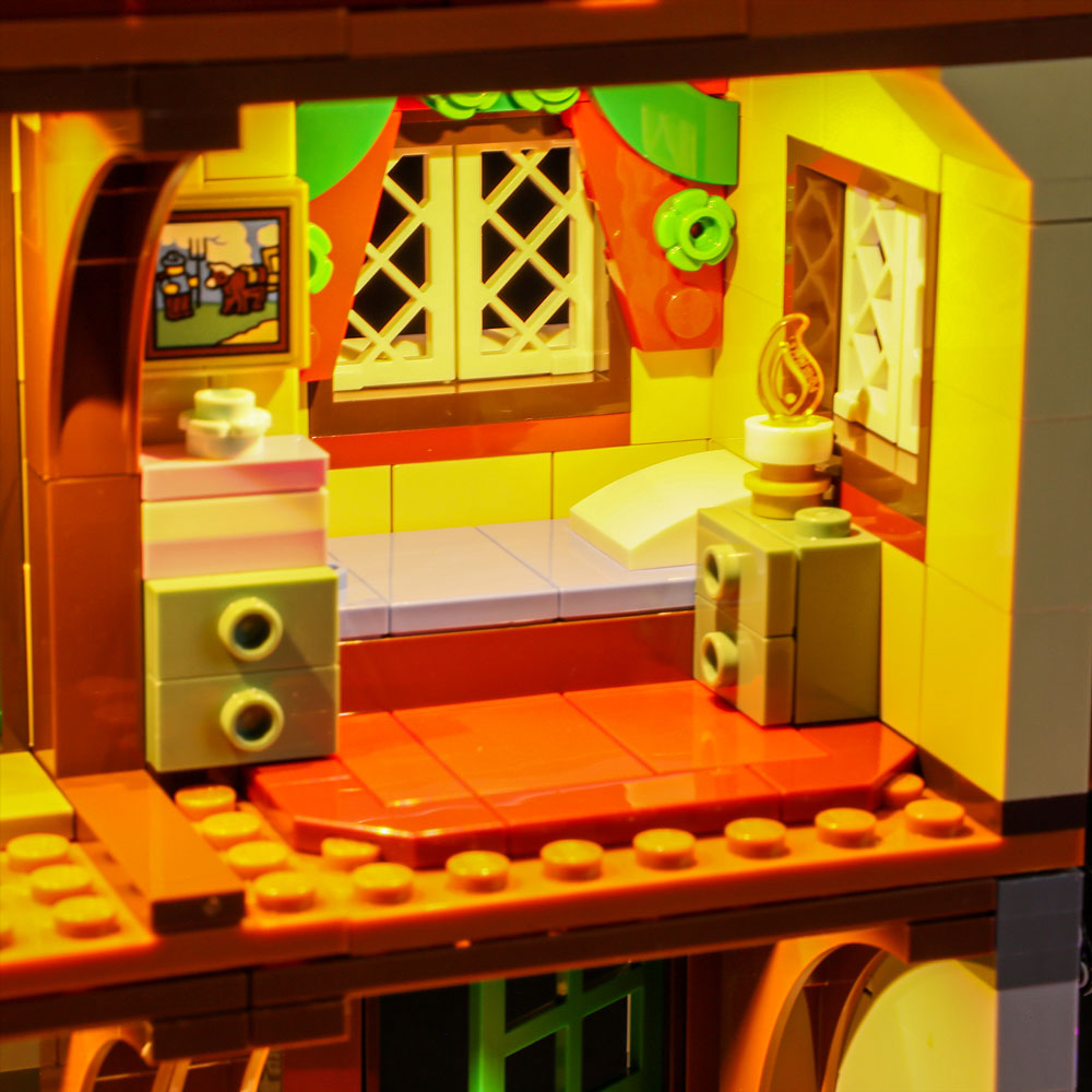 Light Kit for LEGO Alpine Lodge 10325-Briksmax