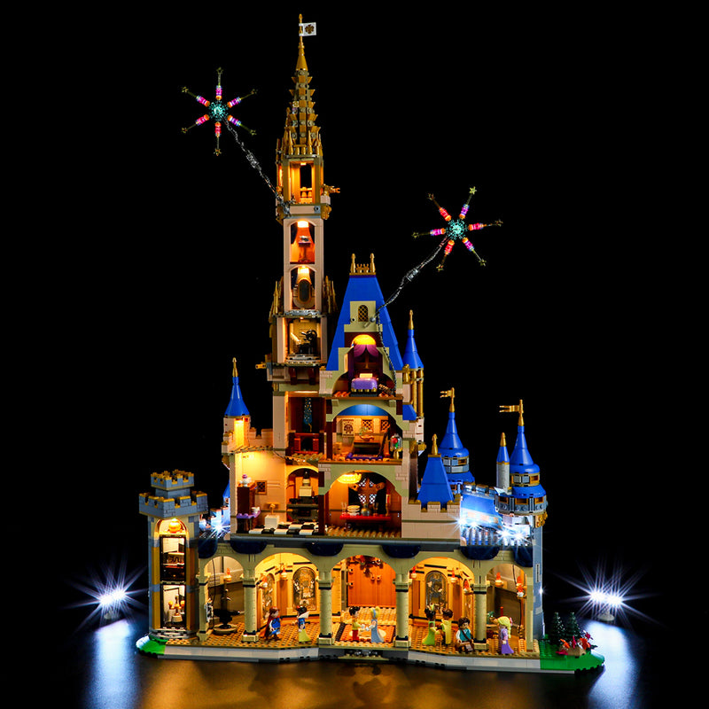 BriksMax Lichtsets für LEGO® Disney Castle 43222
