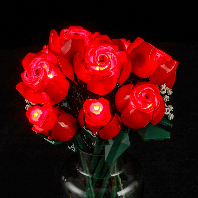 Light Kit For Bouquet of Roses 10328-Briksmax