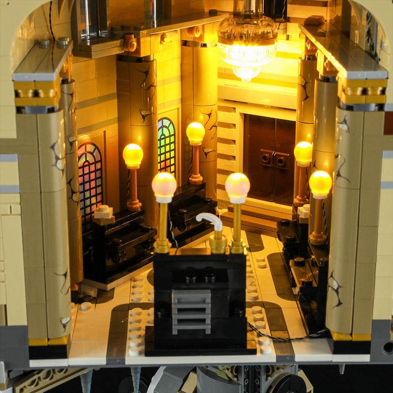 Briksmax Beleuchtungsset für LEGO Gringotts™ Zaubererbank 76417 