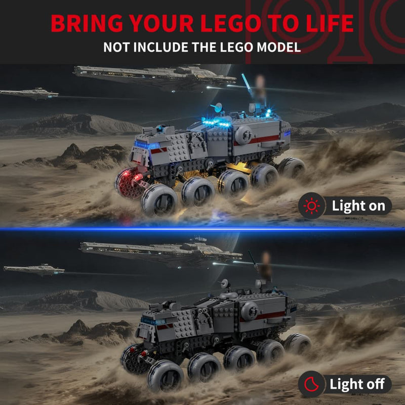 Briksmax 2.0 Licht-Set für Republic Juggernaut