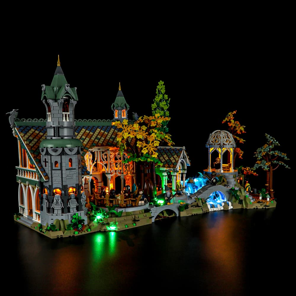 Briksmax Light Kit For LEGO The Lord Of The Rings: Rivendell #10316 - 3