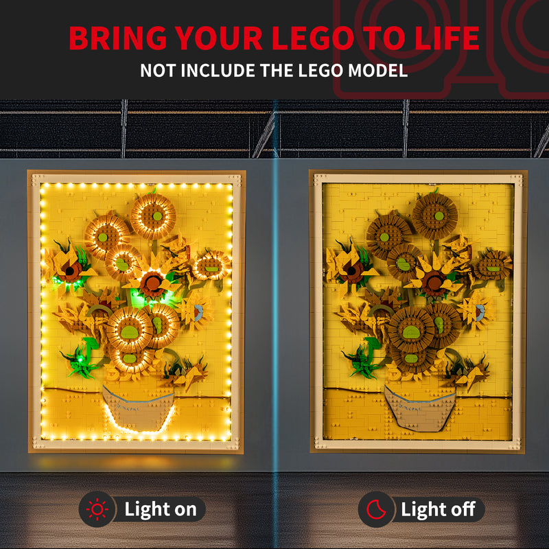 Remote Light Kit For Vincent van Gogh – Sunflowers