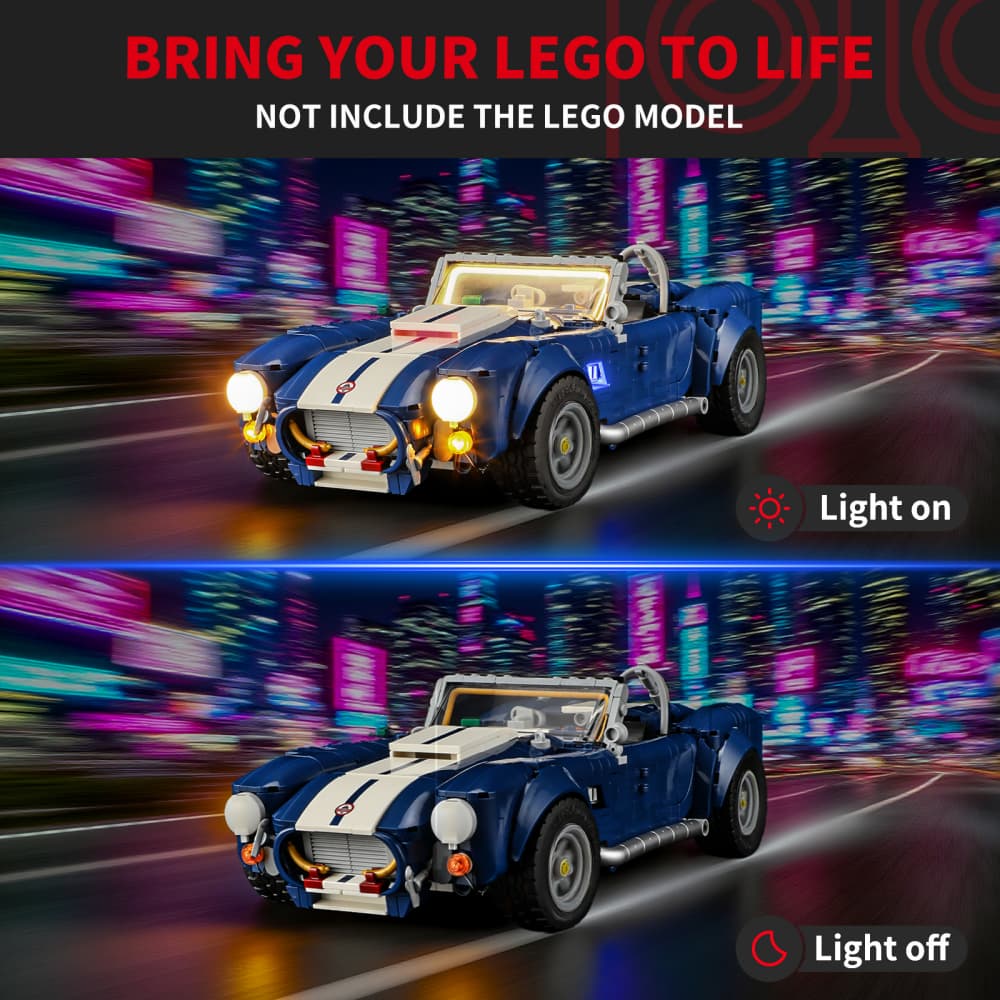 Beleuchtungssatz für Shelby Cobra 427 S/C 10357-Briksmax 2.0