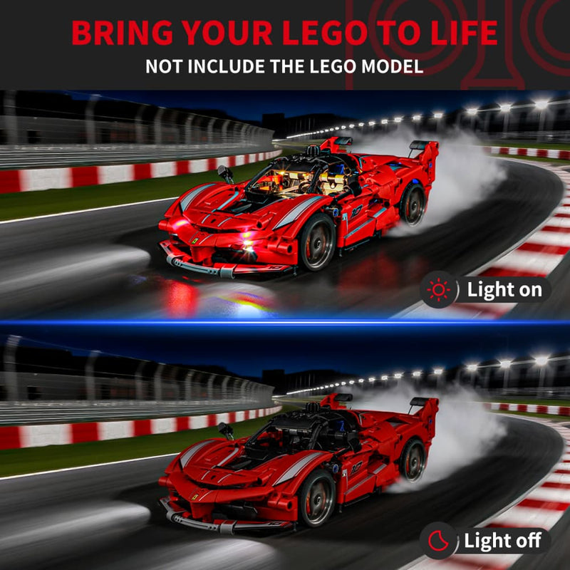 Briksmax 2.0 Licht-Kit für Ferrari FXX K