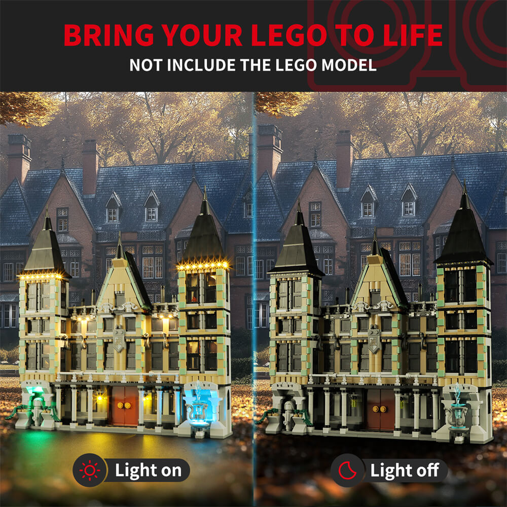 Beleuchtungsset für Malfoy Manor 76453 - Briksmax 2.0