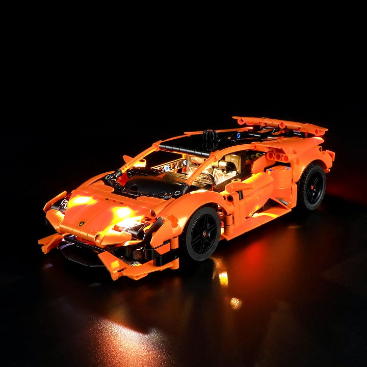 Kit d'éclairage pour Lamborghini Huracán Tecnica Orange 42196-Briksmax