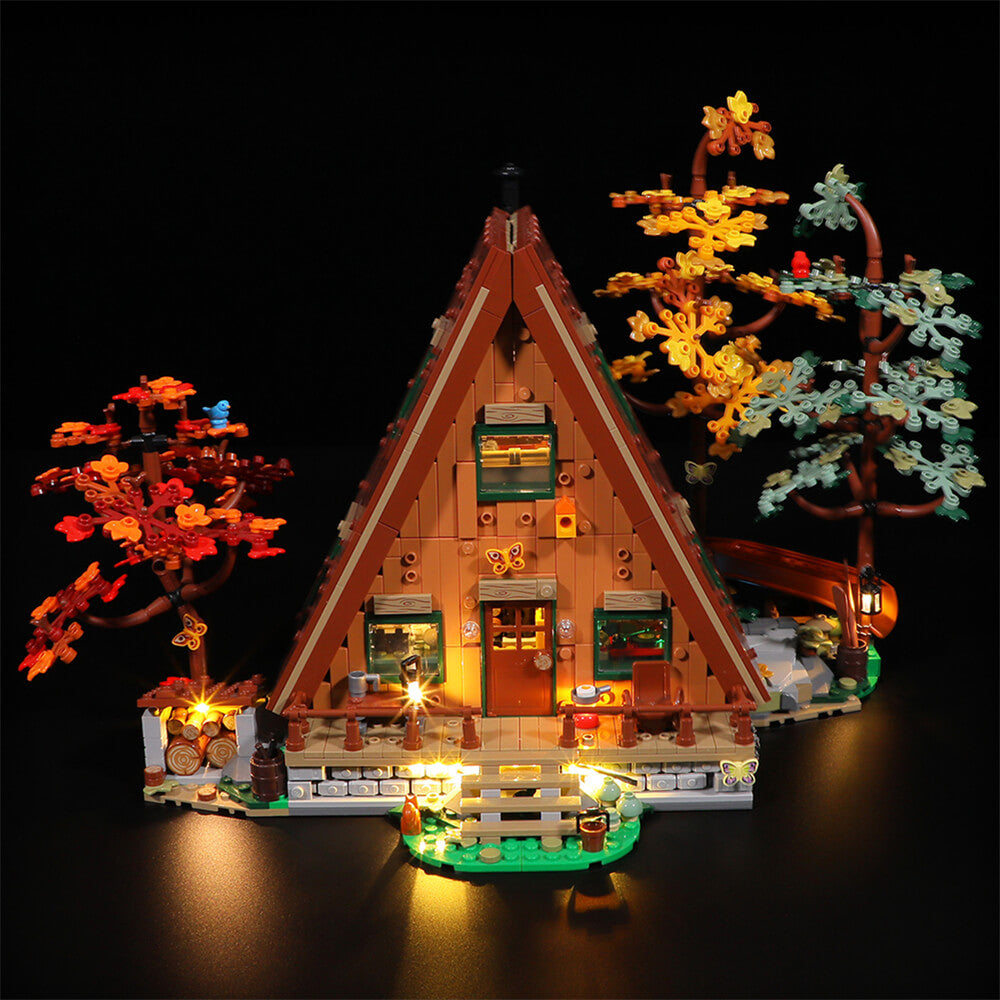 Light Kit For A-Frame Cabin 21338 - Briksmax 2.0