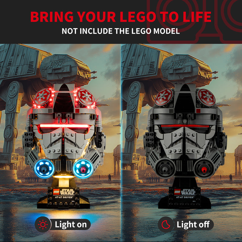 Briksmax Light Kit For AT-AT Driver Helmet