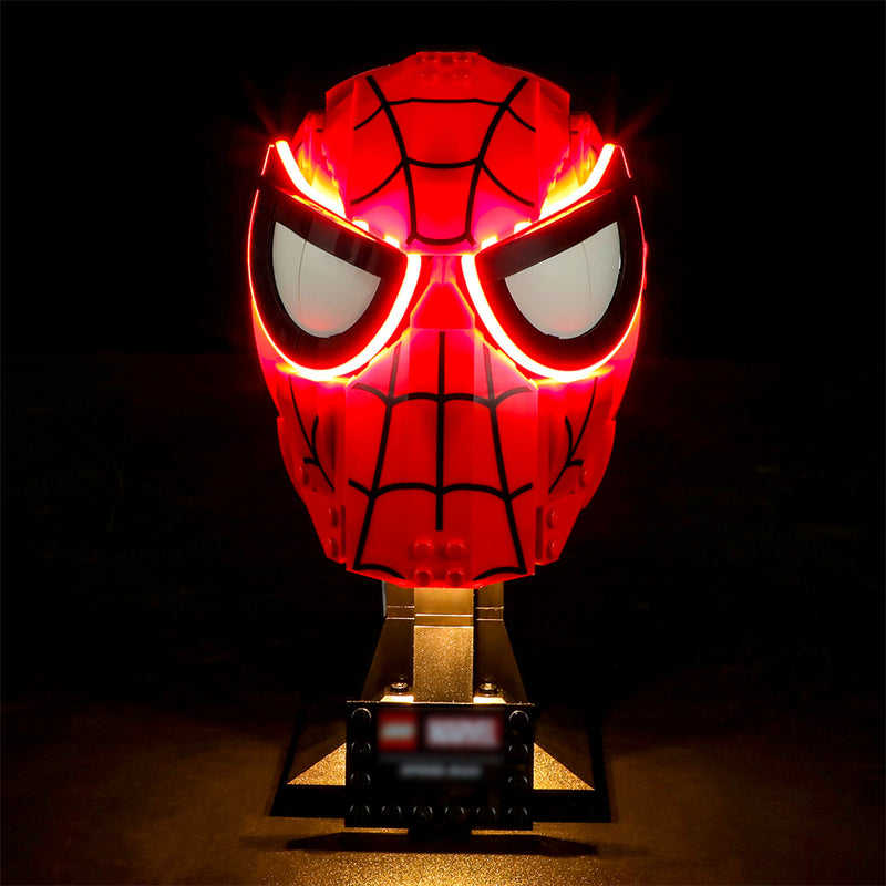 BriksMax Light Kit For LEGO® Spider-Man's Mask 76285