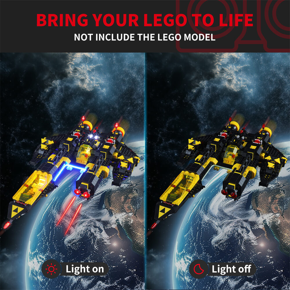 Beleuchtungsset für Blacktron Renegade 10355 - Briksmax 2.0