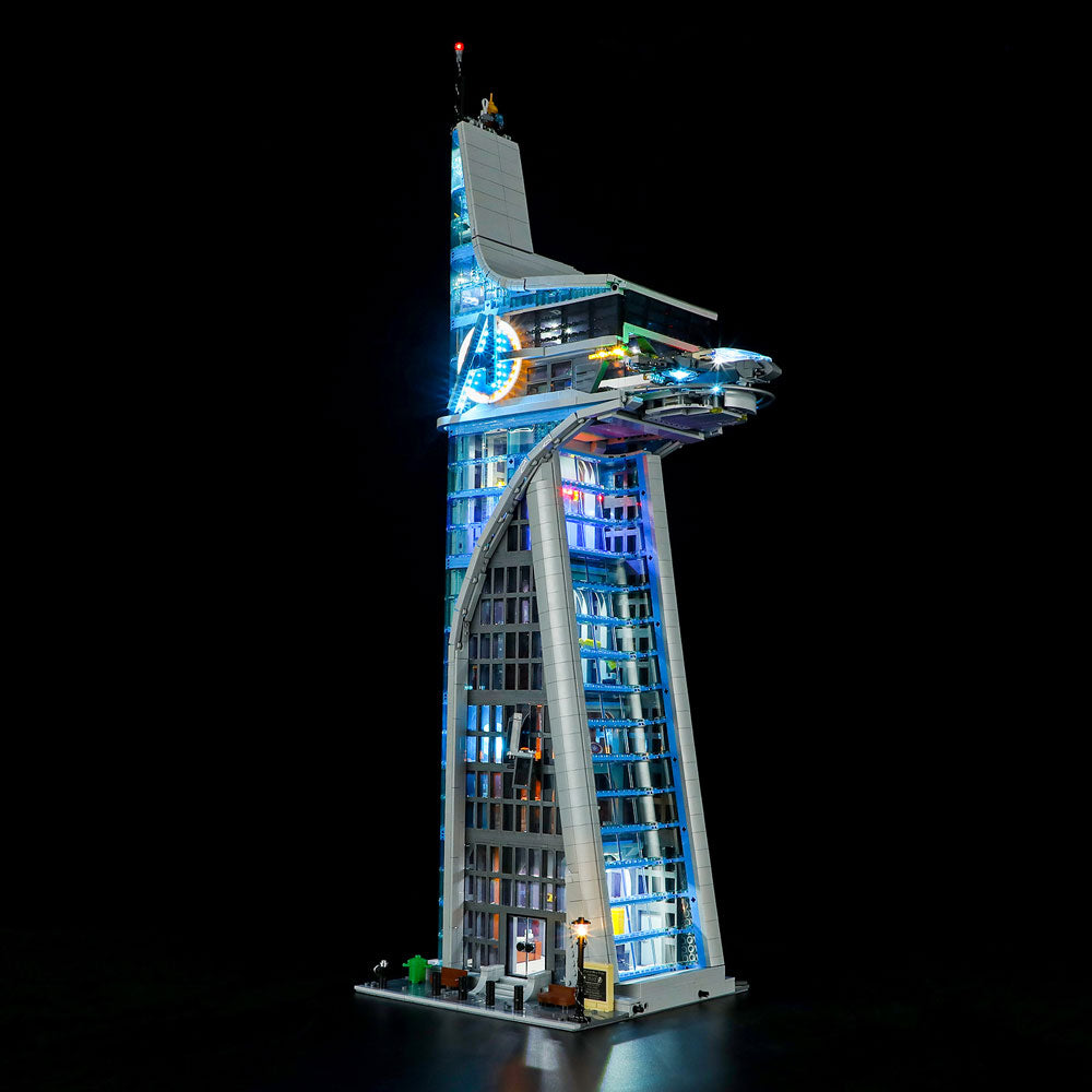 Light Kit For Avengers Tower 76269-BriksMax