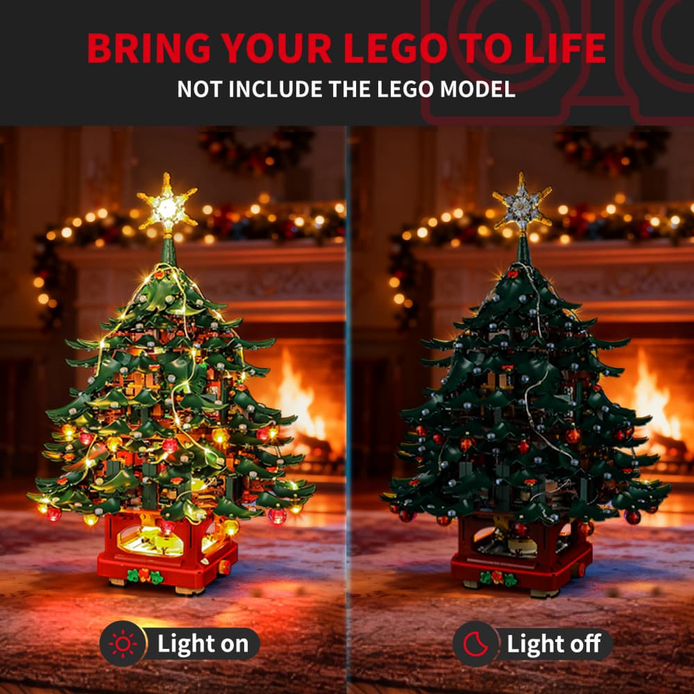 Briksmax 2.0 Light Kit For LEGO Family Christmas Tree #41843- 3