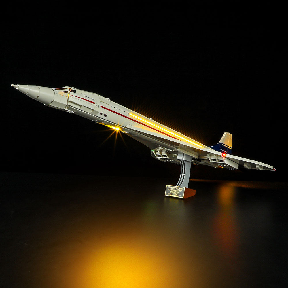 Briksmax Light Kit For LEGO Concorde 10318-1