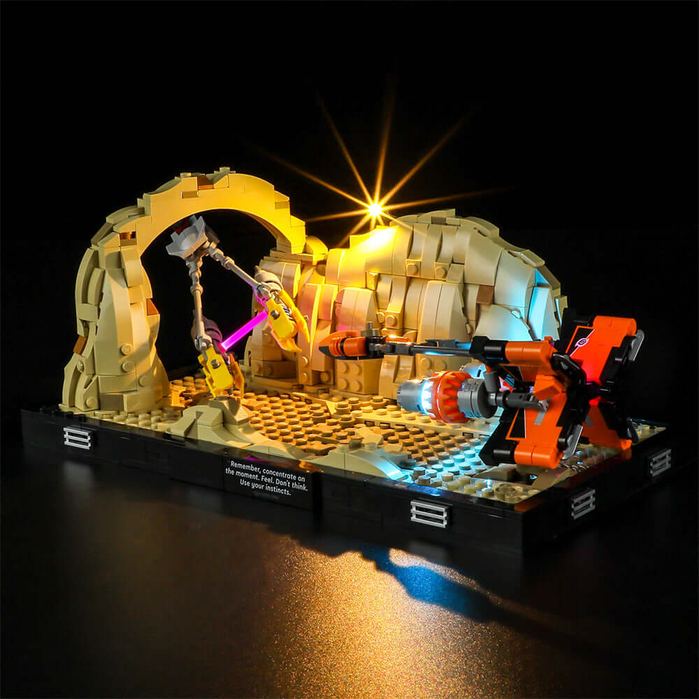 Beleuchtungsset für das Mos Espa Podrace Diorama 75380-Briksmax