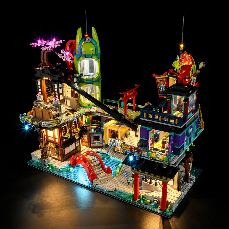 Lightailing Light Kit For NINJAGO® City Markets 71799