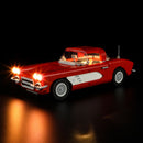Kit d'éclairage Lightailing pour LEGO Chevrolet Corvette 1961 10321