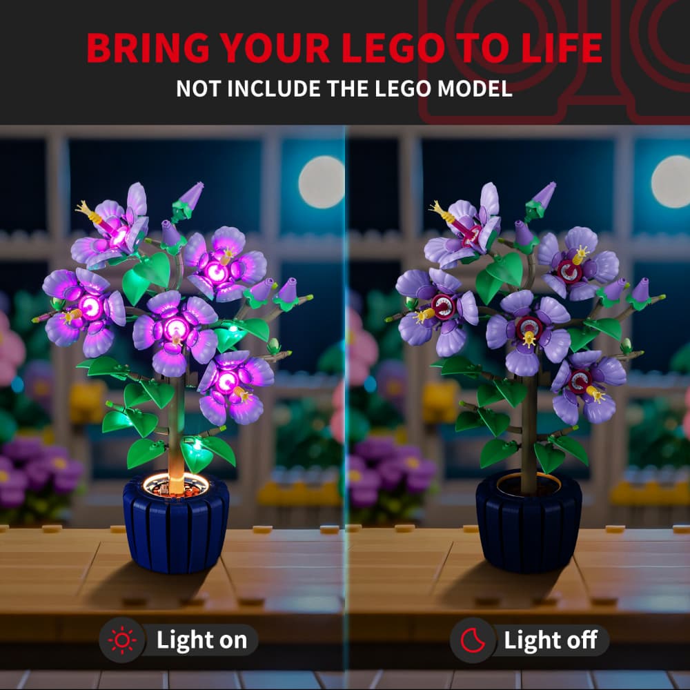 Briksmax 2.0 Light Kit For LEGO Hibiscus #10372 -3