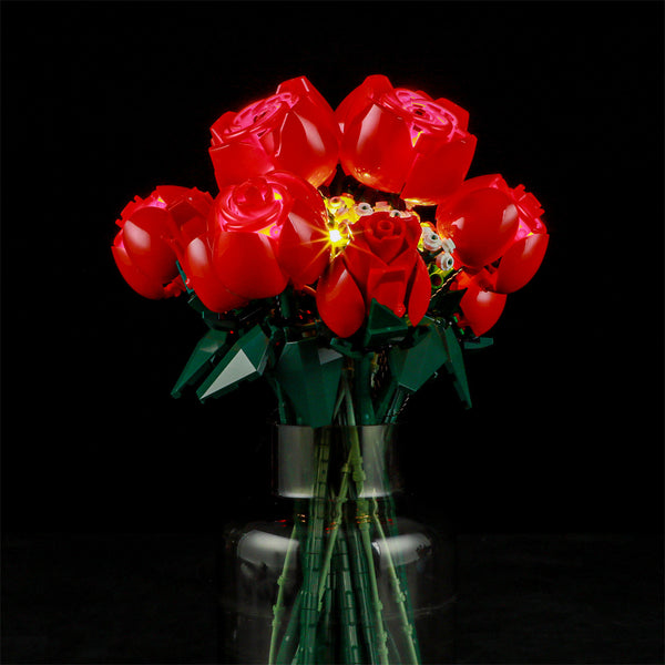 Light Kit For  Bouquet of Roses 10328-Briksmax
