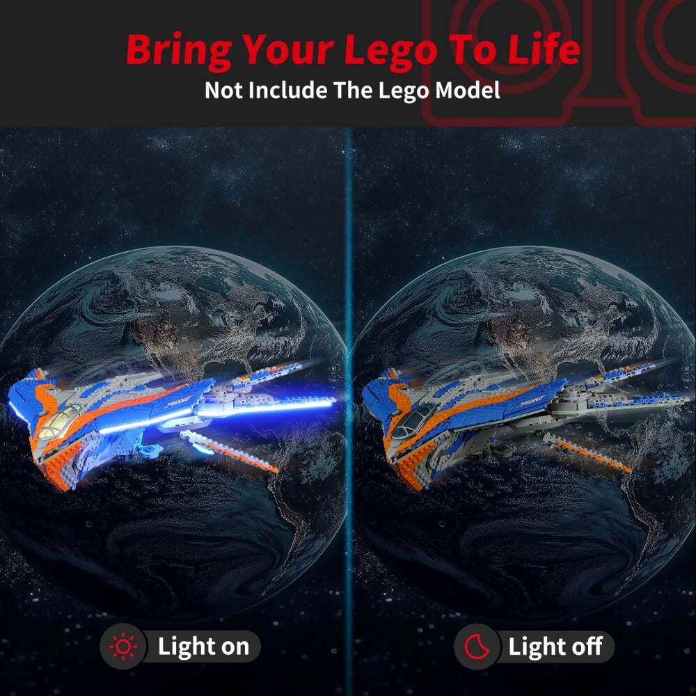 Light Kit For Guardians of the Galaxy: The Milano 76286 - Briksmax 2.0