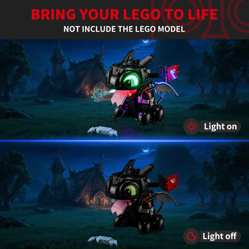 Kit d'éclairage pour Dragons : Krokmou