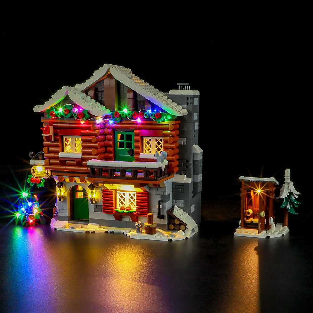Light Kit for LEGO Alpine Lodge 10325-Briksmax