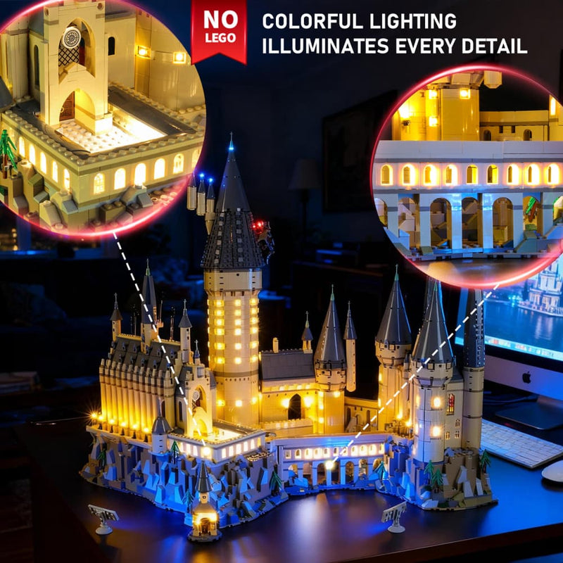 Kit d'éclairage pour le château de Poudlard 71043