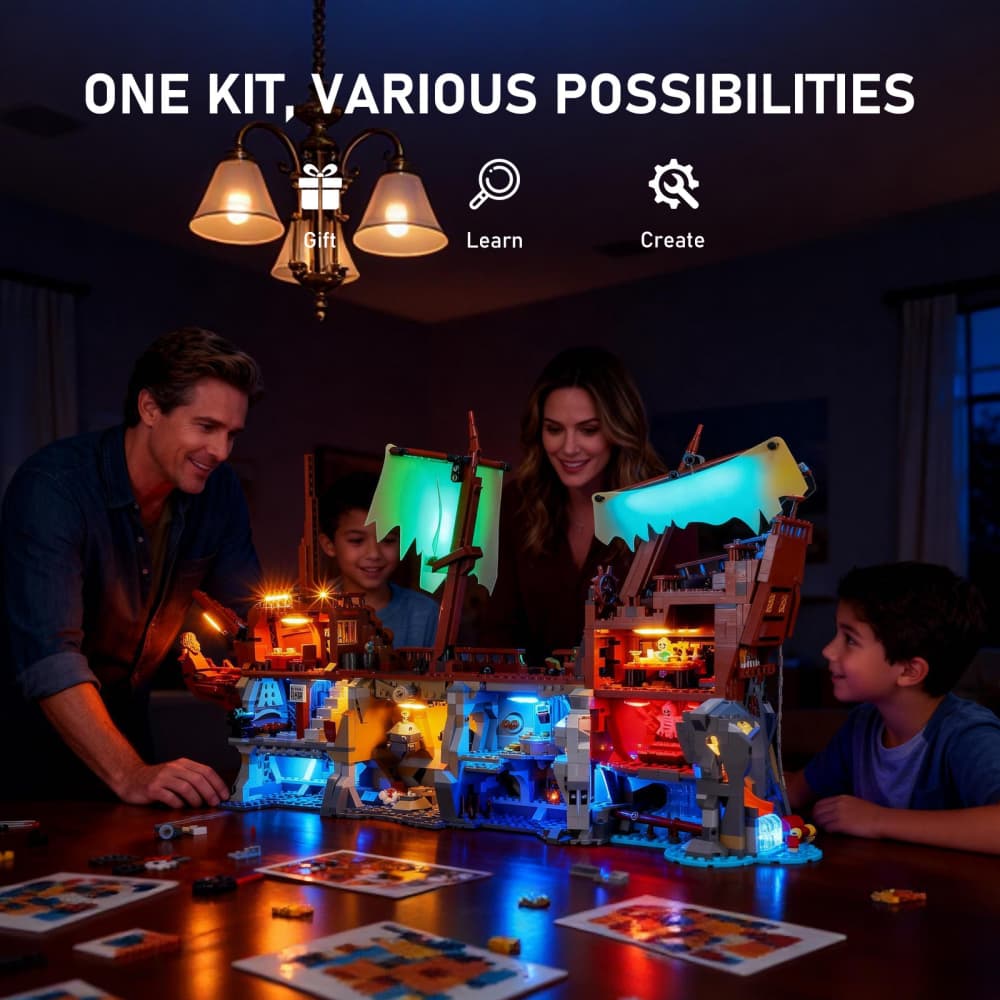 Briksmax 2.0 Light Kit for LEGO The Goonies 21363 - 3