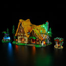 Light Kit For  Snow White and the Seven Dwarfs' Cottage 43242-Briksmax