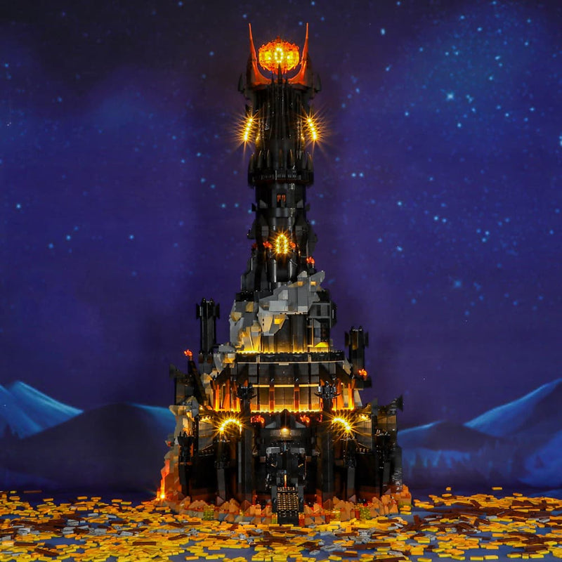 Lichtset für Der Herr der Ringe: Barad-dur 10333-Briksmax