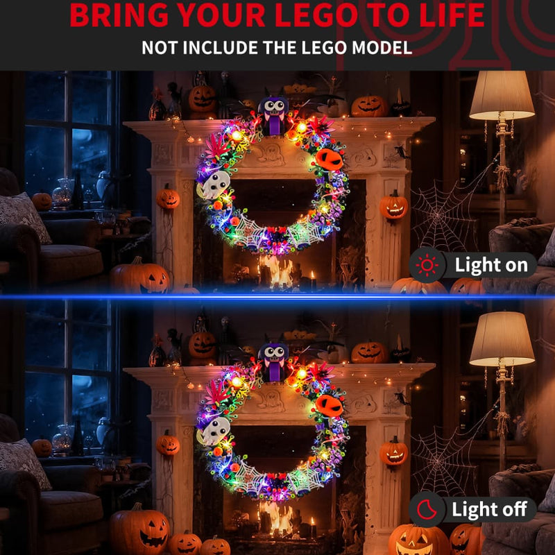 Light Kit For Halloween Wreath