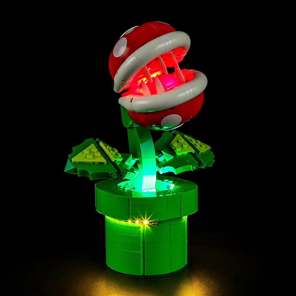 Beleuchtungsset für Super Mario Piranha-Pflanze 71426-Briksmax 
