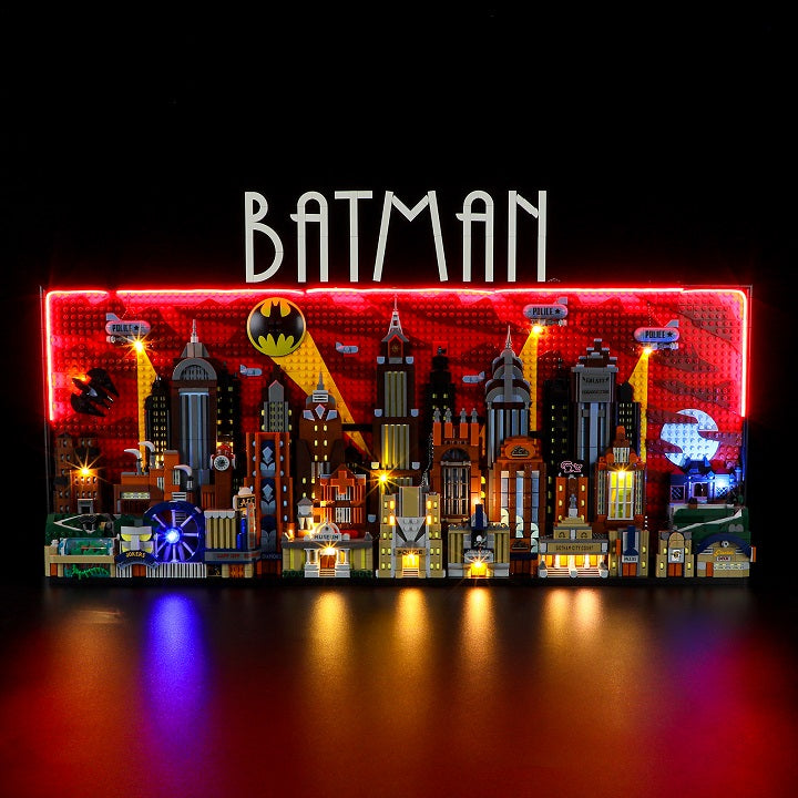Kit d'éclairage pour Batman : la série animée Gotham City 76271-Briksmax