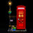 Kit d'éclairage pour cabine téléphonique rouge londonienne 21347-Briksmax