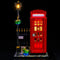 Light Kit For Red London Telephone Box 21347-BriksMax