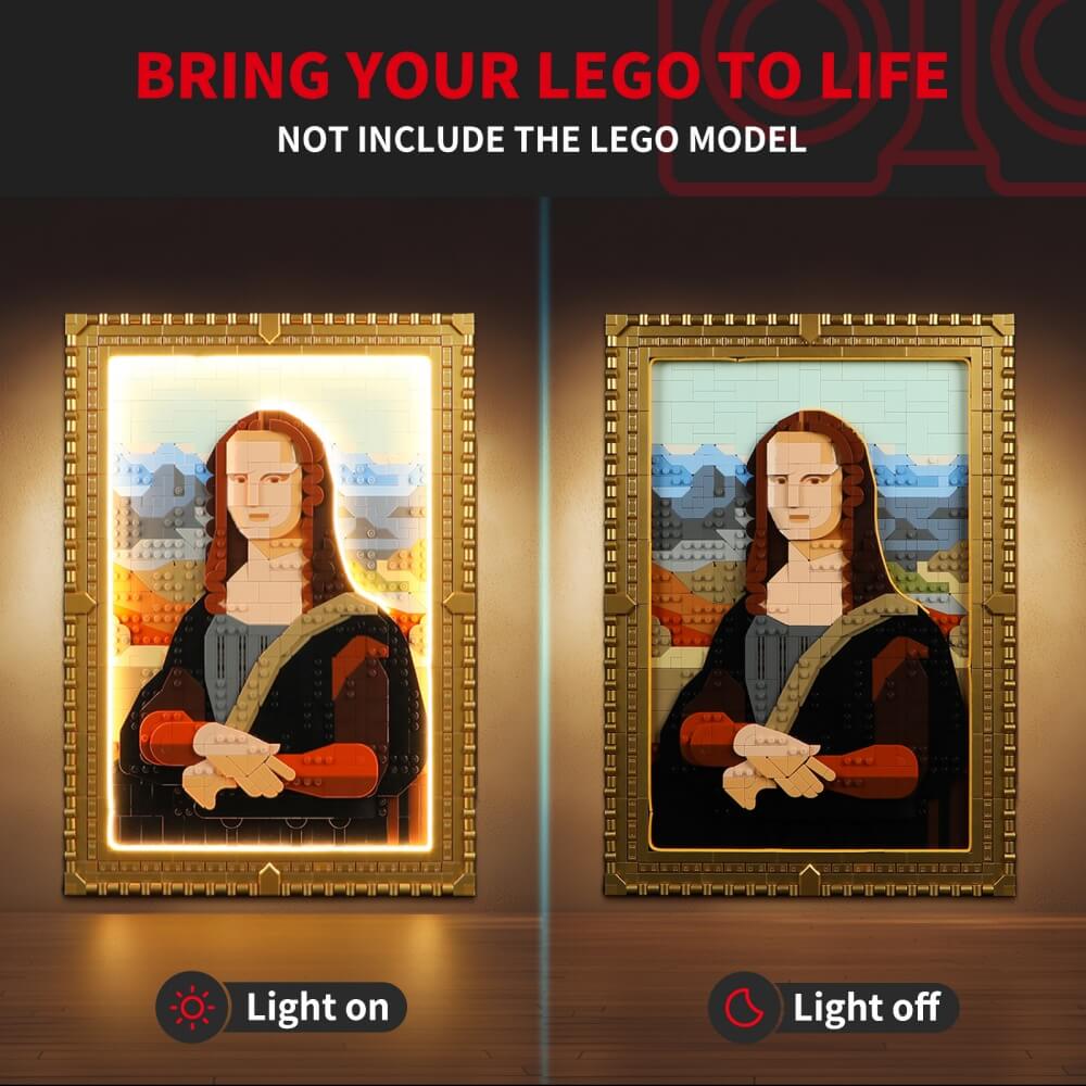 Beleuchtungsset für Mona Lisa 31213 - Briksmax 2.0