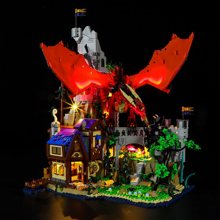 Kit d'éclairage pour Dungeons Dragons : Red Dragon's Tale 21348-Briksmax