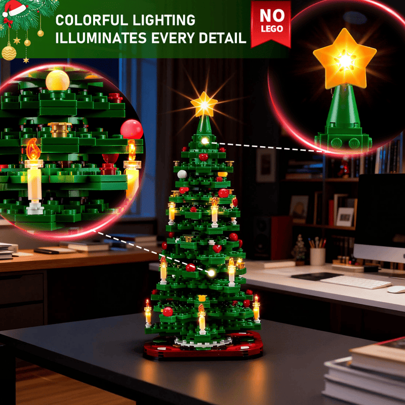 Briksmax Light Kit For Christmas Tree 40573