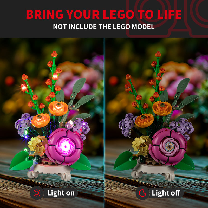 Light Kit For Mixed Flowerpot 40762 -Briksmax