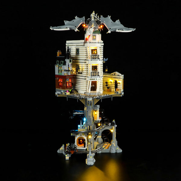 Kit d'éclairage Briksmax pour la banque de sorciers LEGO Gringotts™ 76417 