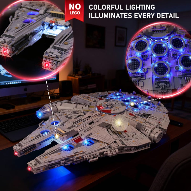Beleuchtungsset für Ultimate Millennium Falcon 75192