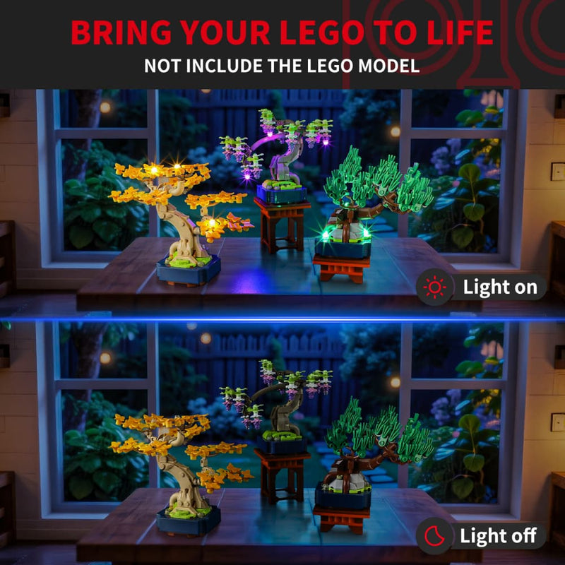 Briksmax 2.0 Licht-Set für Mini-Bonsai-Bäume