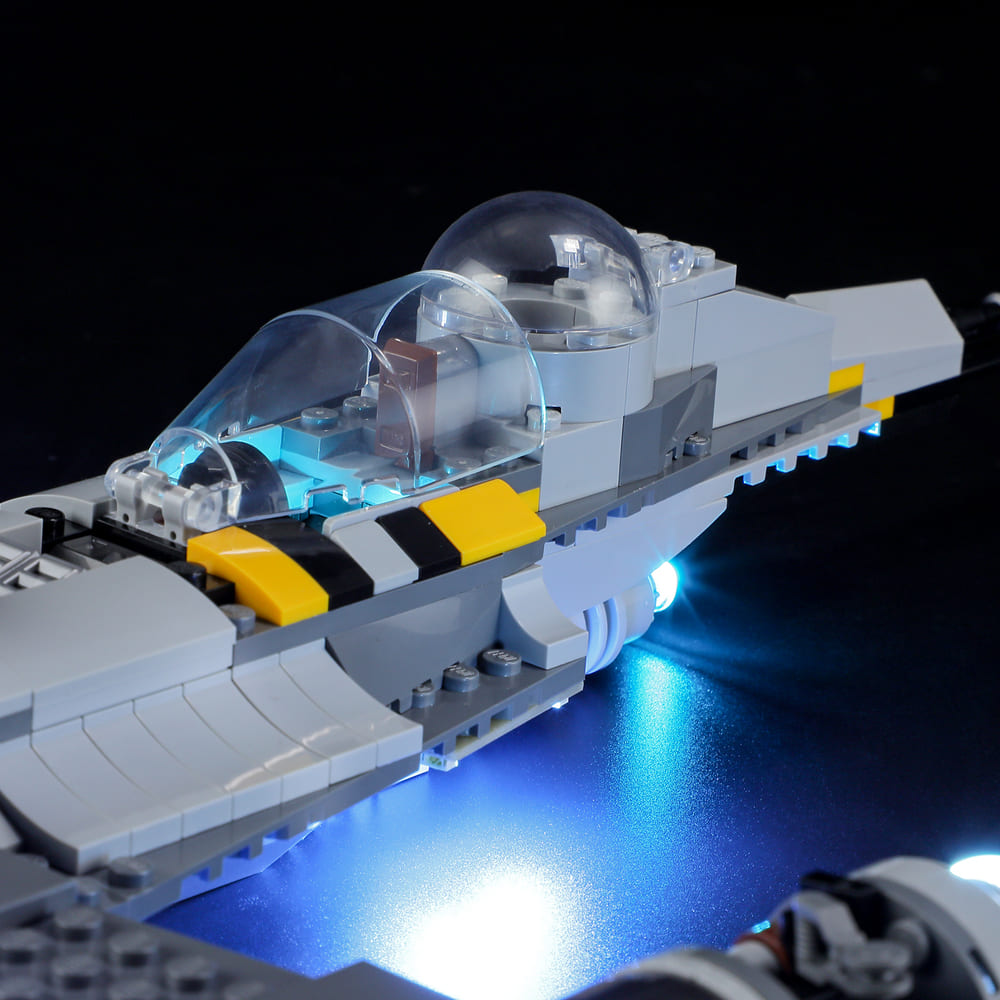 Light Kit for The Mandalorian's N-1 Starfighter 75325-Briksmax