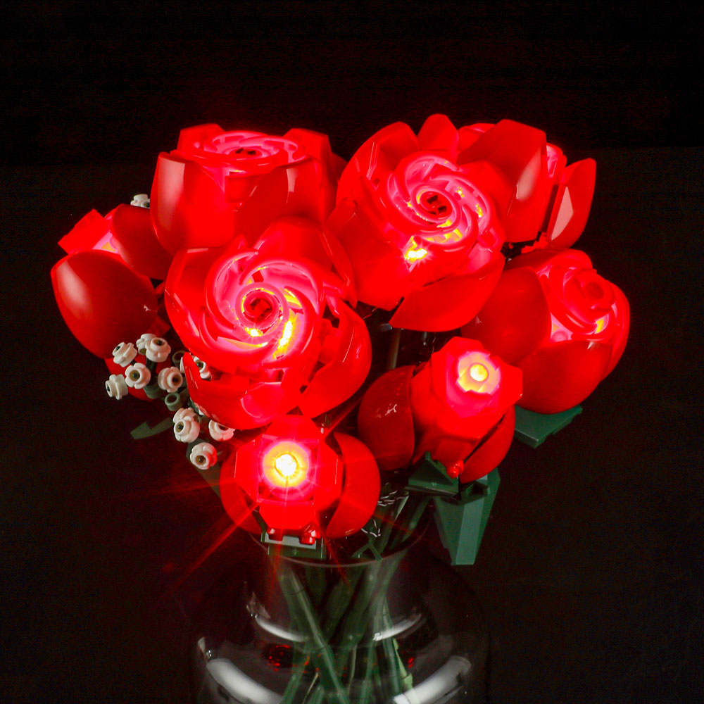 Lichtset für Rosenstrauß 10328-Briksmax