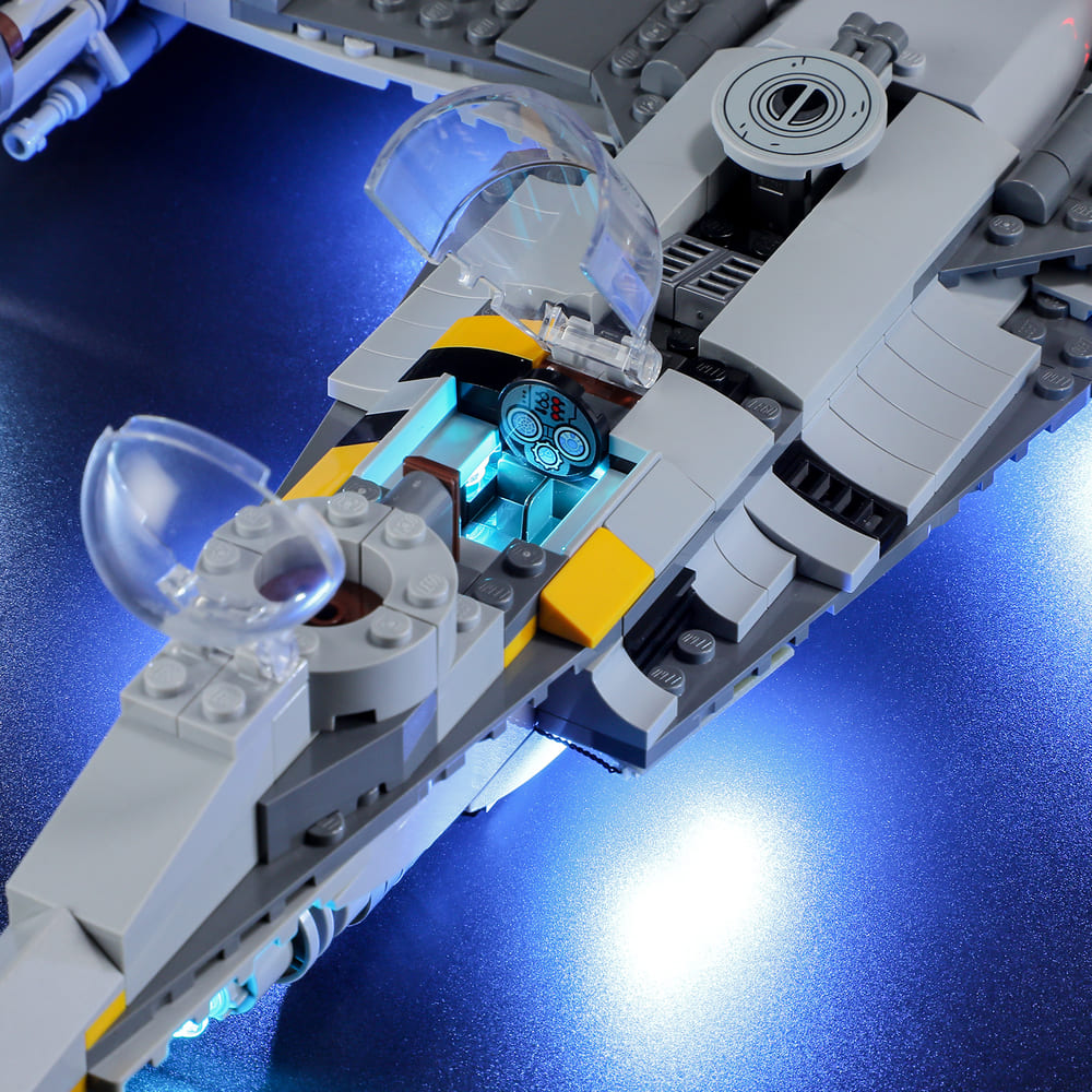 Light Kit for The Mandalorian's N-1 Starfighter 75325-Briksmax