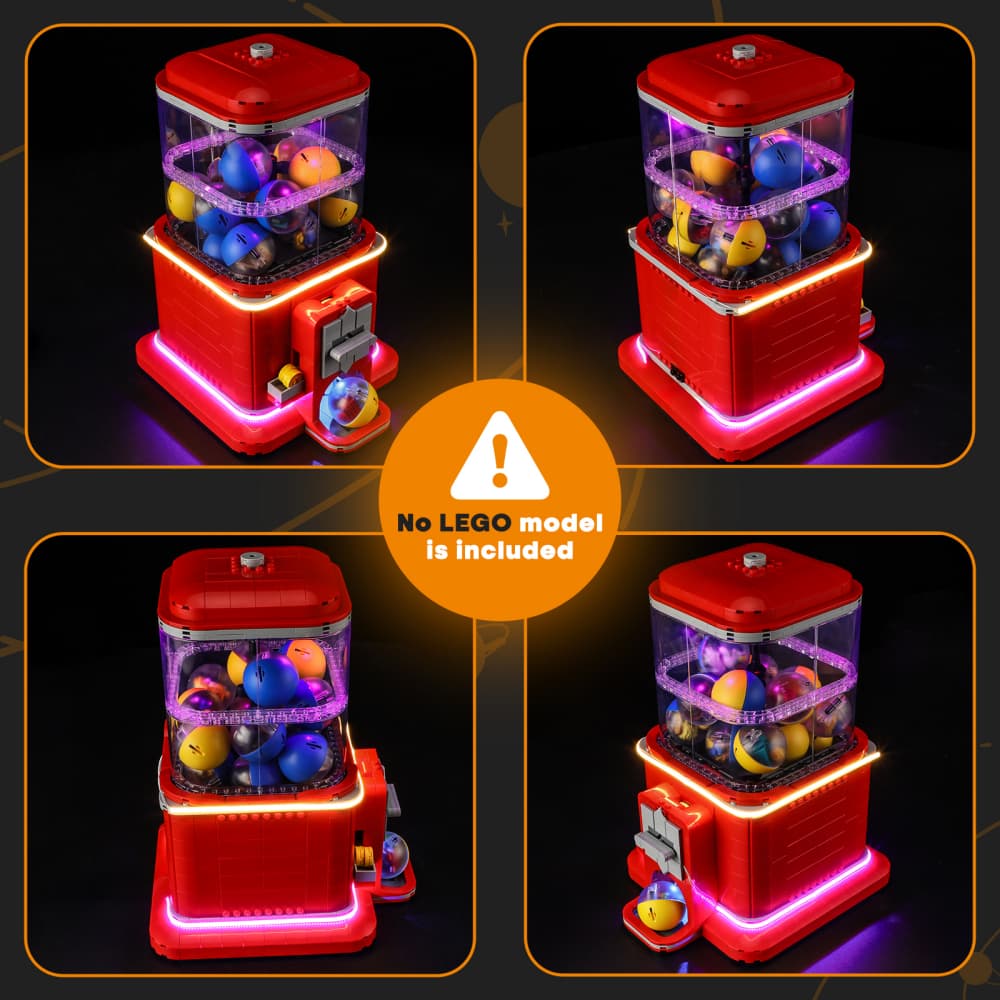 Lightailing Light Kit For Minifigure Vending Machine #21358-11