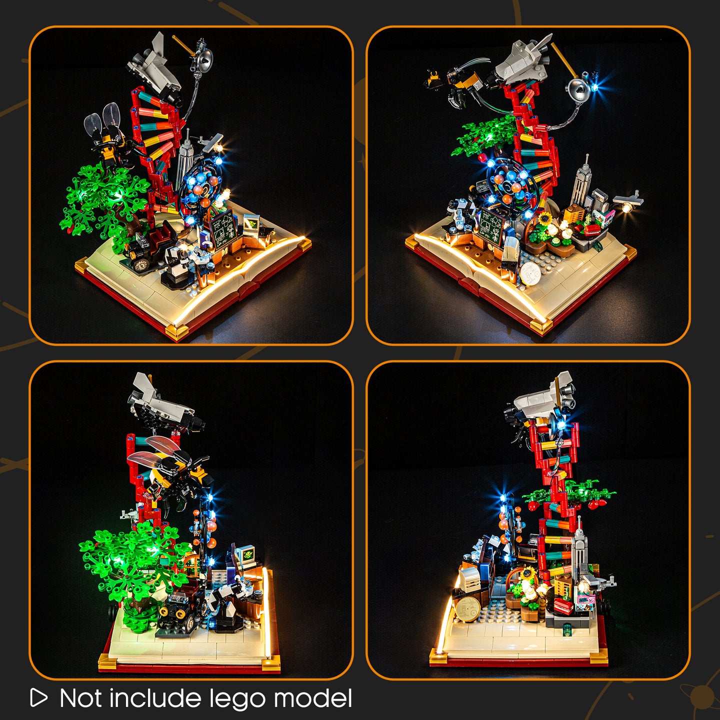 Lightailing Light Kit For LEGO The Evolution of STEM #21355-10